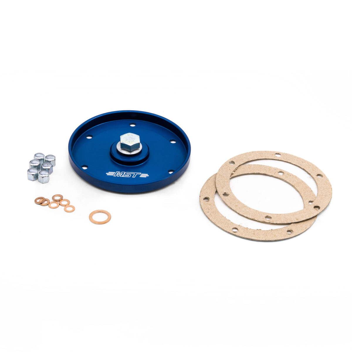 MST Oil Sump Cover Plate (with hardware) Blue