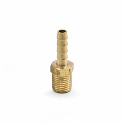 1/4" Hose to 1/4" 18NPT Brass Barbed Fitting / Adapter