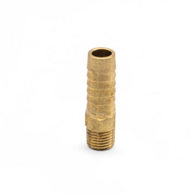 1/2" Hose to 1/4" 18NPT Brass Barbed Fitting / Adapter