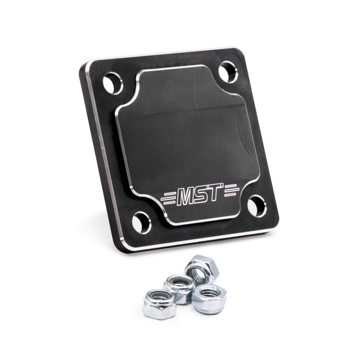 MST Billet Oil Pump Cover Plate Black