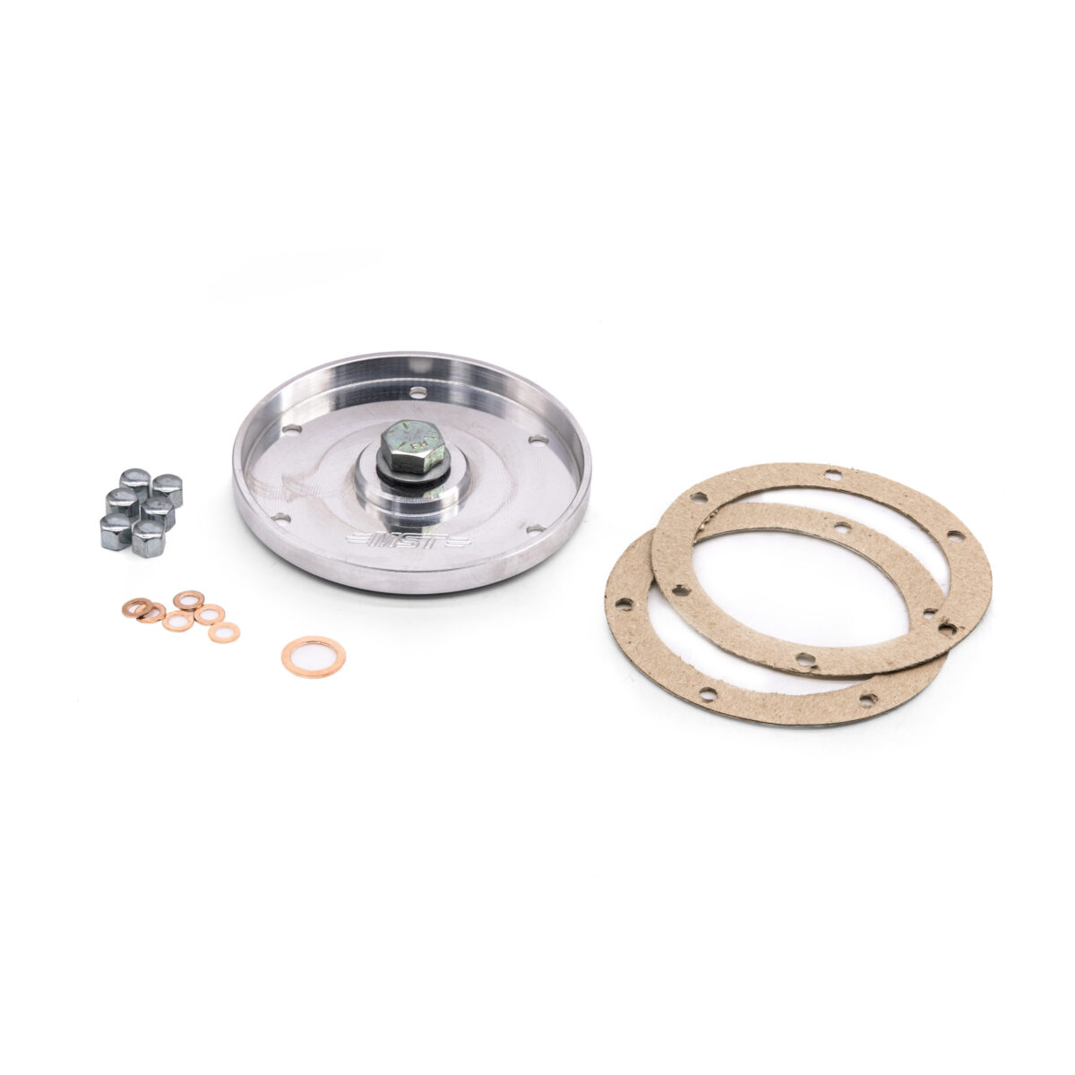 MST Oil Sump Cover Plate (with hardware) Silver