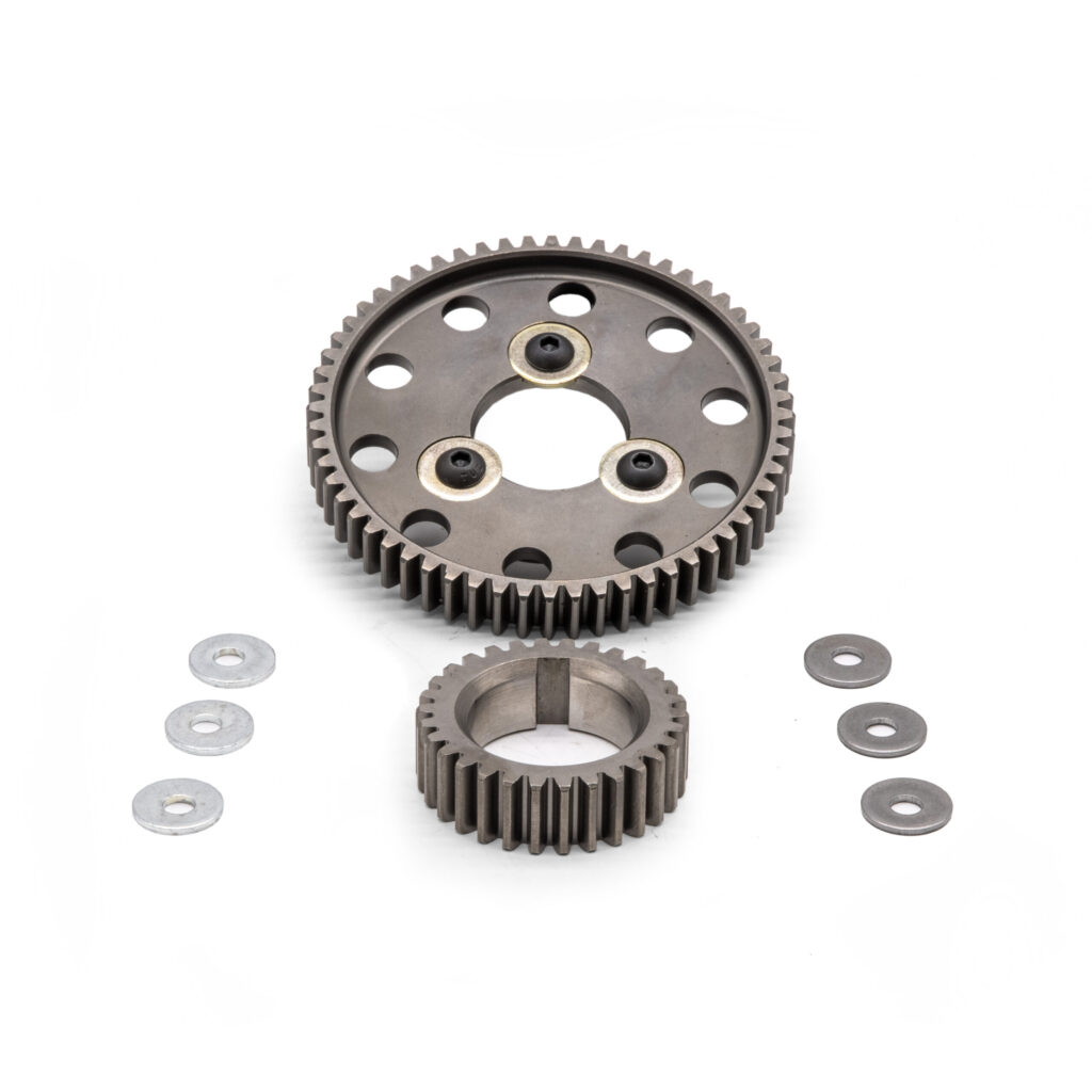 Straight Cut Cam Gears Set, Steel Limebug