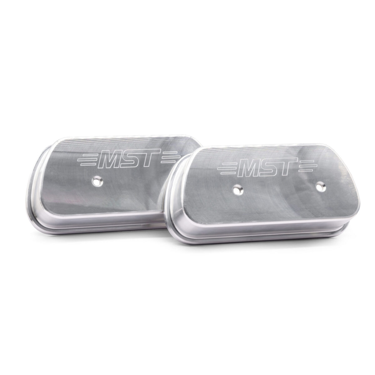 MST High Lift Billet Aluminium Rocker Covers Clear