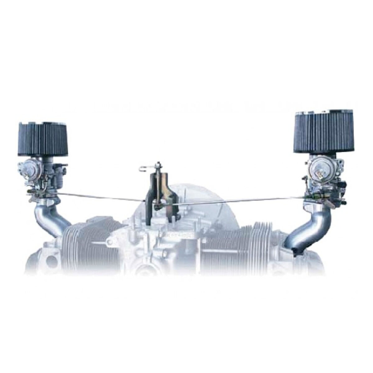 Twin 34mm Solex Carbs with Electric Chokes (Single Port Kit)