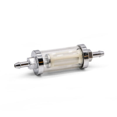 Glass Fuel Filter w/6.5mm Ends, See Through