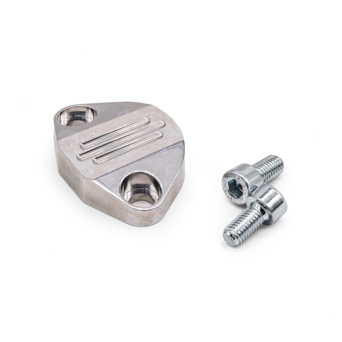T1 Billet Aluminium Fuel Pump Block Off