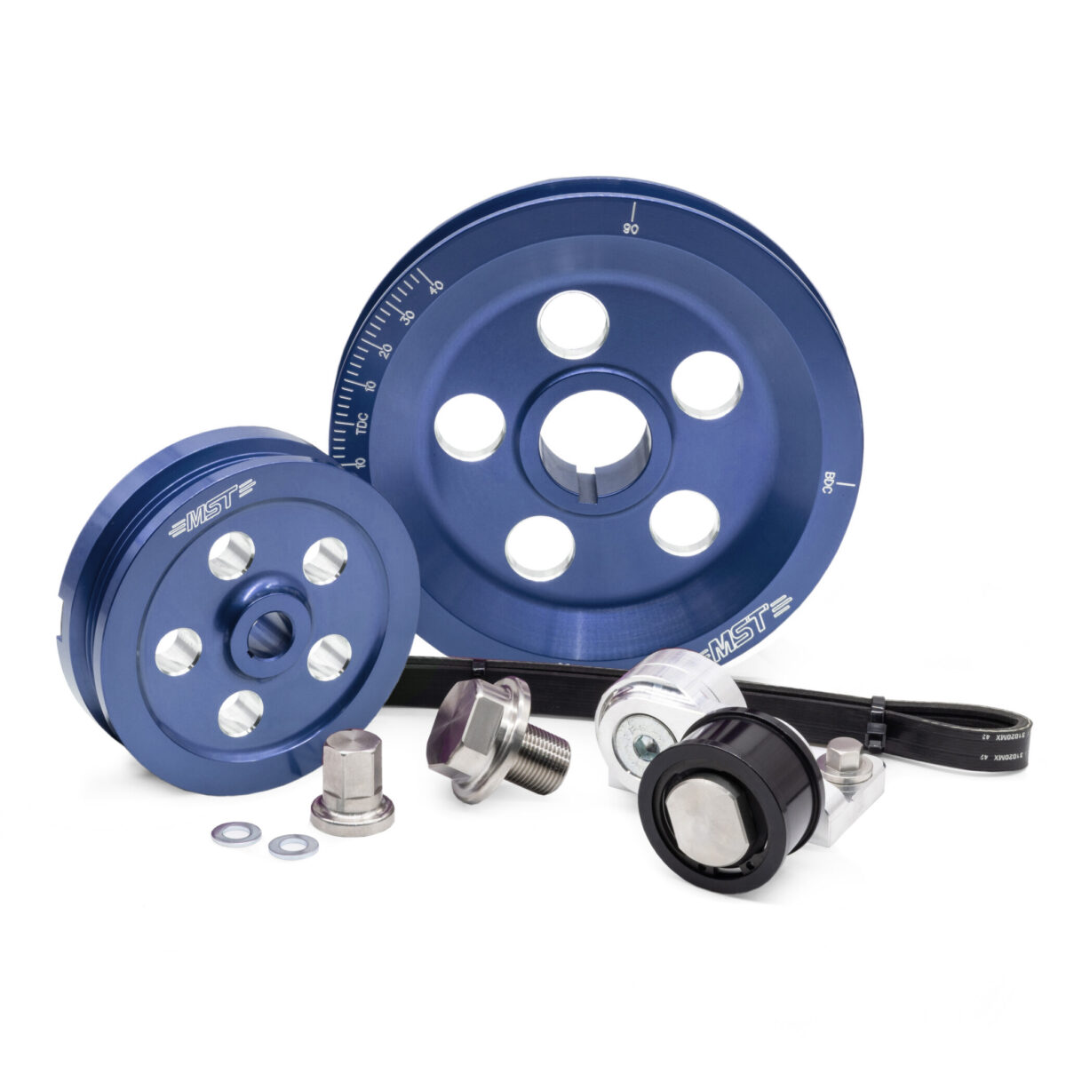 MST Matador Serpentine Pulley Kit, Blue