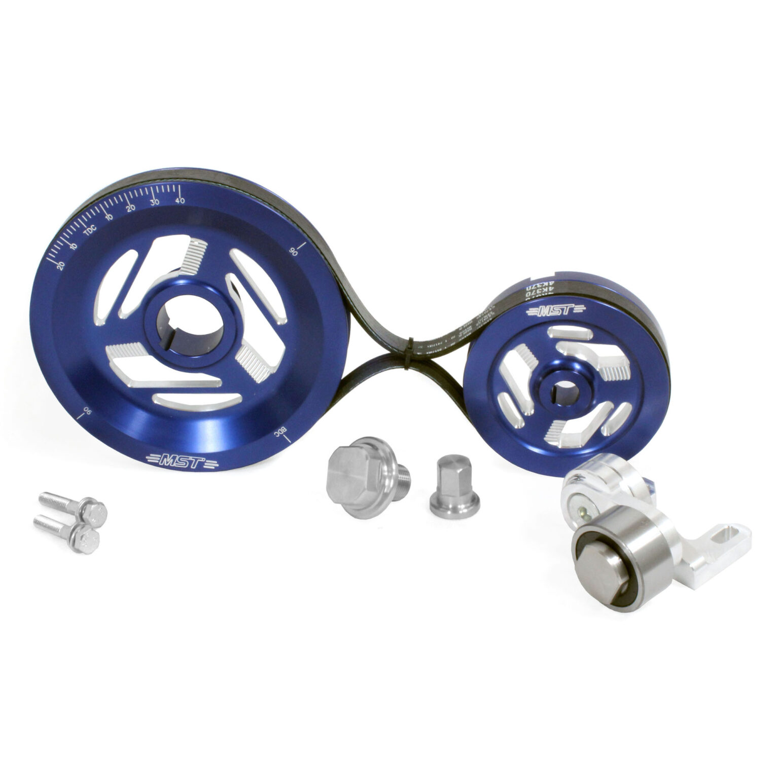 MST Blue Sand Seal Excalibur Serpentine Pulley Kit Limebug