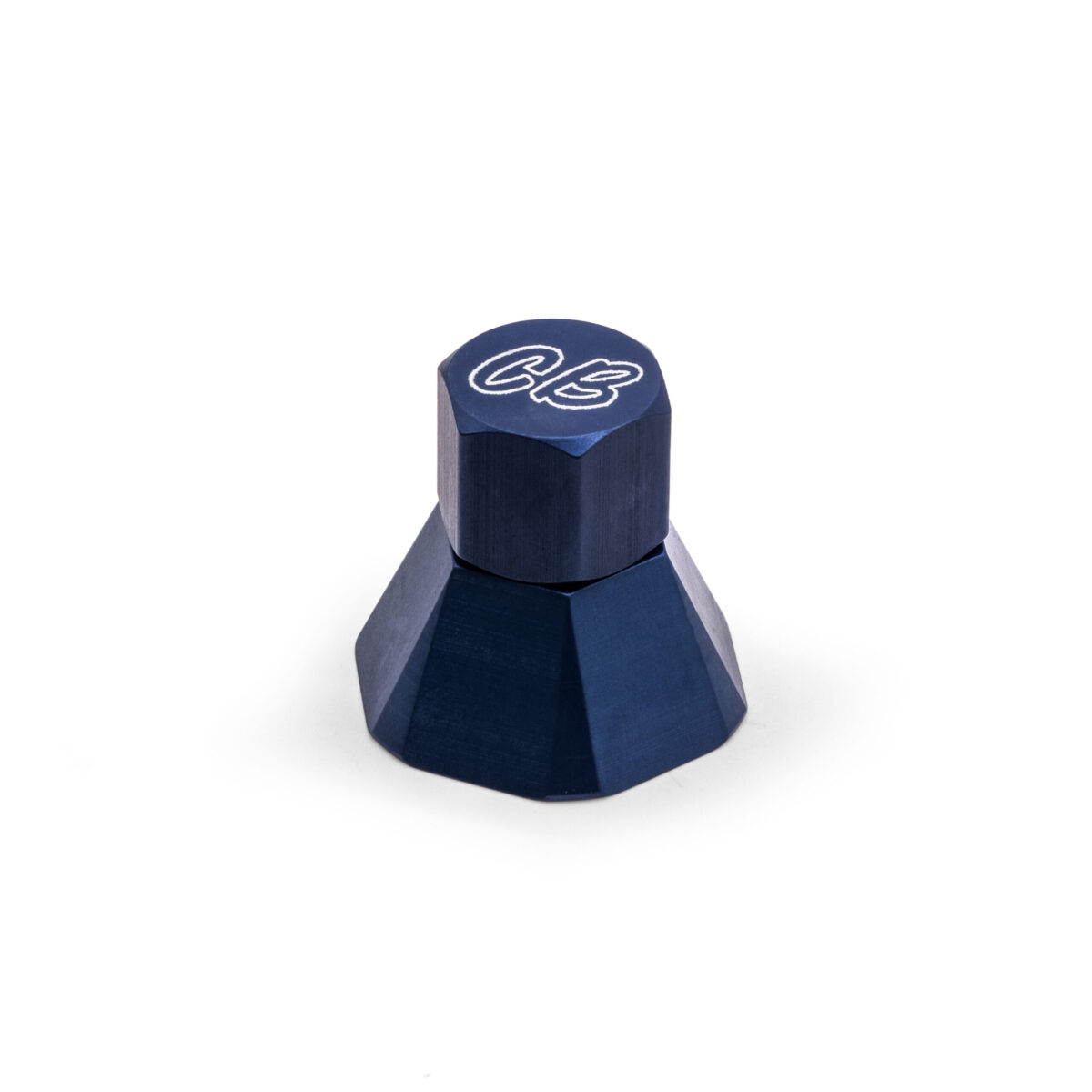 CB Blue Billet Alternator Pulley Hex Nut Kit