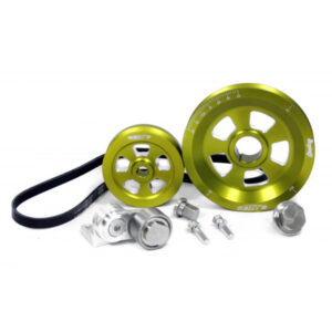 MST Renegade Serpentine Pulley Kit Lime Green Limebug Signature