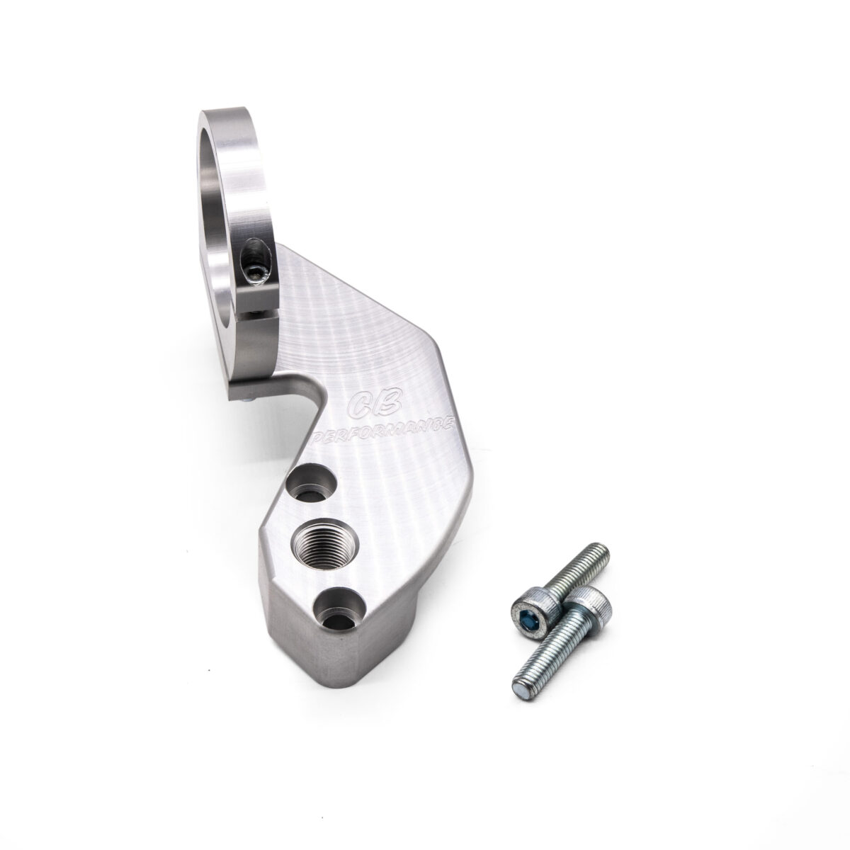 CB Clear Billet Fuel Pump Block Off w/ Coil Clamp