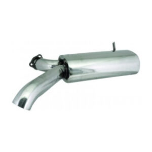 T1 T2 Side Winder Stainless Exhaust Muffler