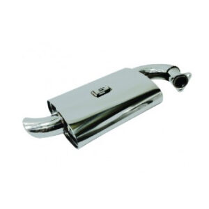 T2 Split Screen Mondo Stainless Exhaust Muffler (Req 4-1 Header)