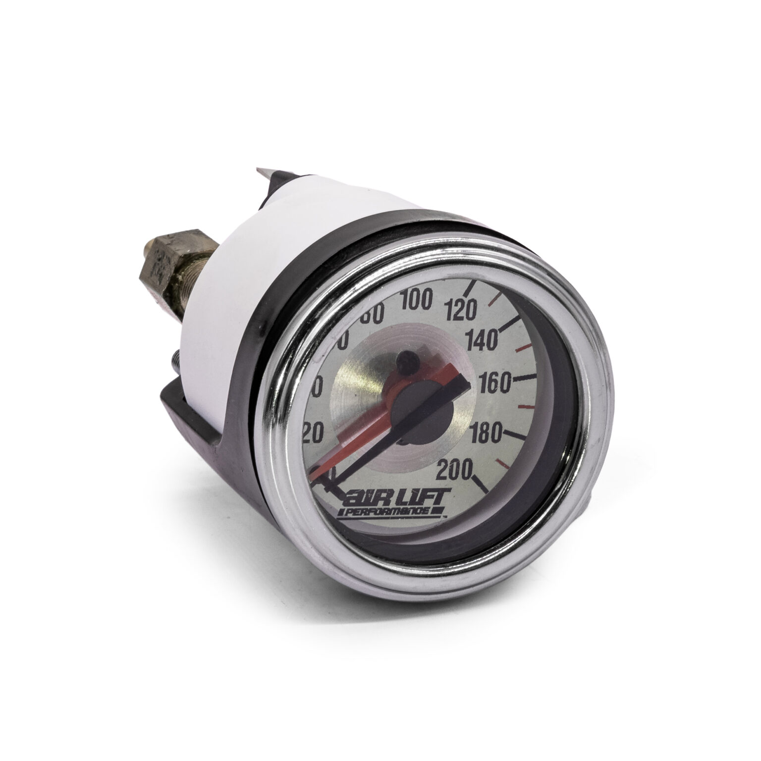 Air Ride Dual Needle Pressure Gauge 200 psi (2Valve) Limebug
