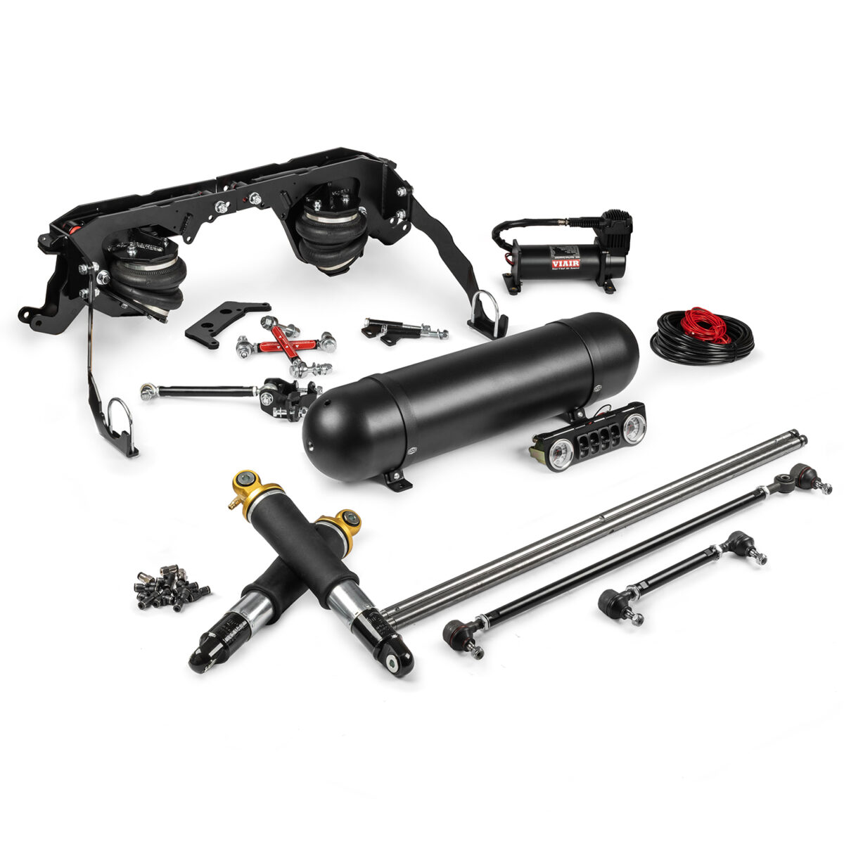 1966-79 Beetle / Ghia Ball Joint Complete Cantilever Swing Axle / IRS Air Ride Kit