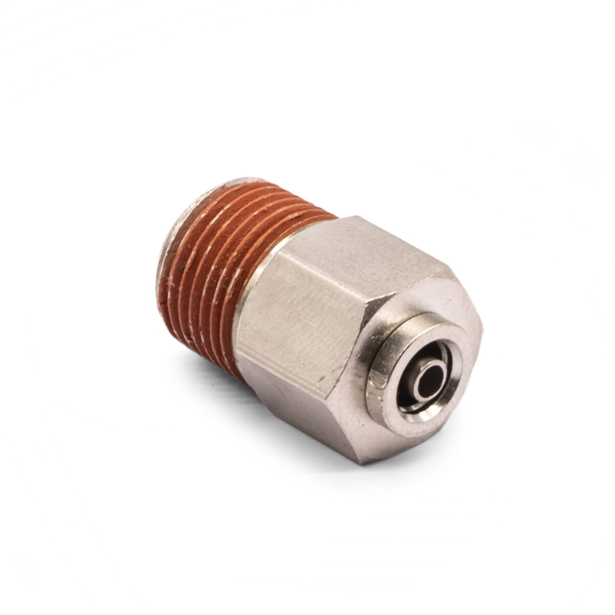 3/8" NPT(M) to 1/4" Air Line Push Connect Straight Fitting DOT