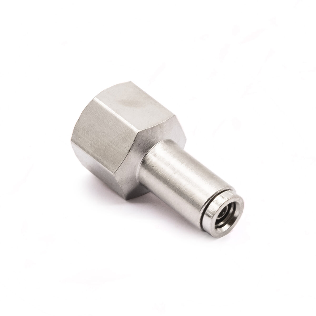 3/8" NPT(F) to 1/4" Air Line Push Connect Straight Fitting DOT