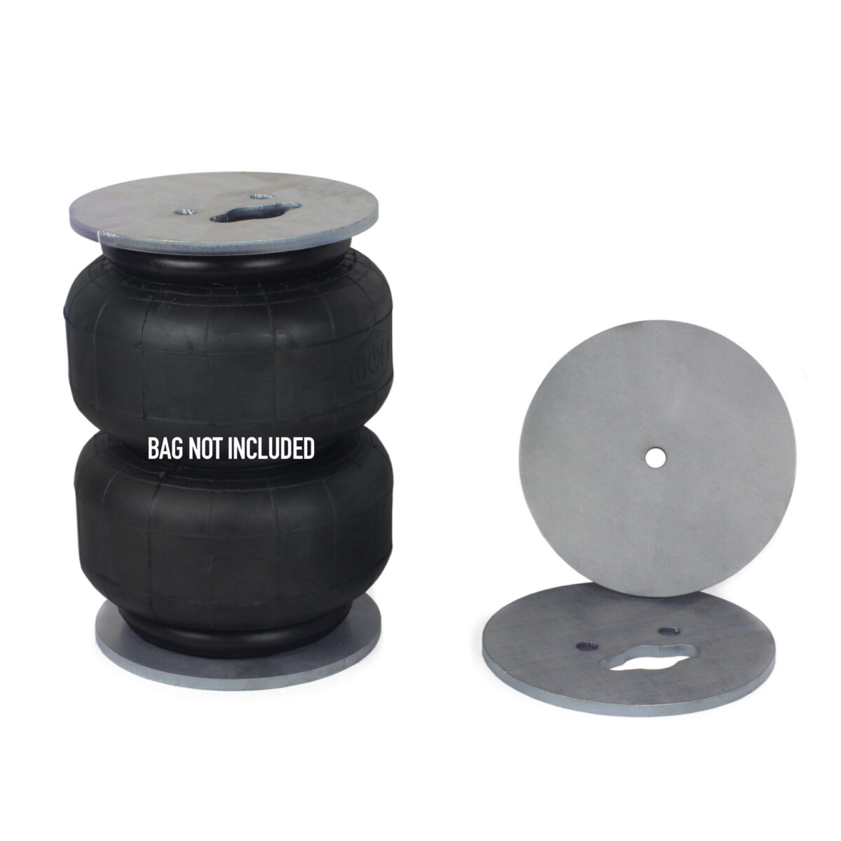AirBag MOA B20 Double Twin Bellow Weld on Mounting Plates, designed for Wishbone Mounting, Pair?