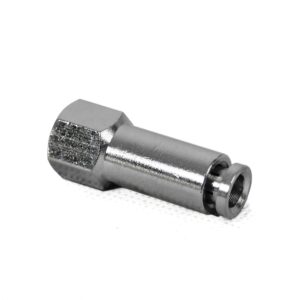 1/8" NPT(F) to 1/4" Push Connect Air Line Straight Fitting, DOT