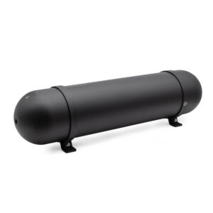 4 Gallon MOA Seamless Aluminium Satin Black Air Tank (5x NPT Ports, 200 PSI Rated)