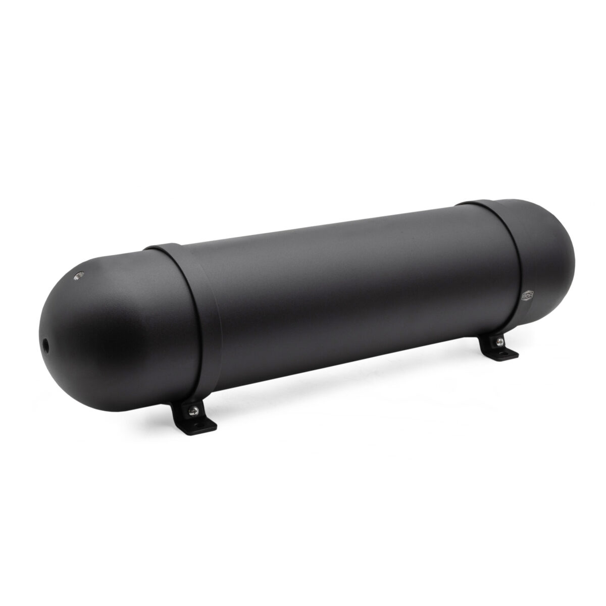 4 Gallon MOA Seamless Aluminium Satin Black Air Tank (5x NPT Ports, 200 PSI Rated)