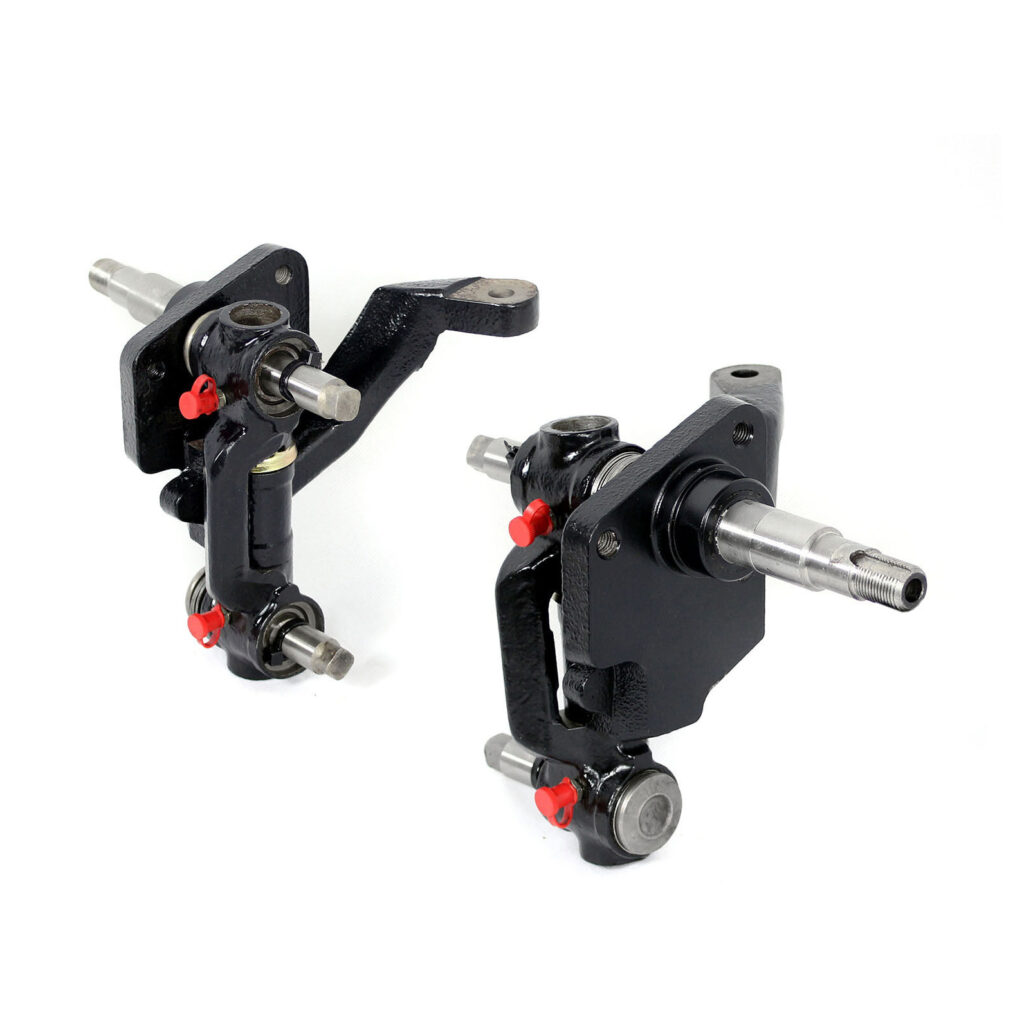 194765 Beetle / Ghia 2.5" Fully Built Dropped Link Pin Drum Spindles Limebug