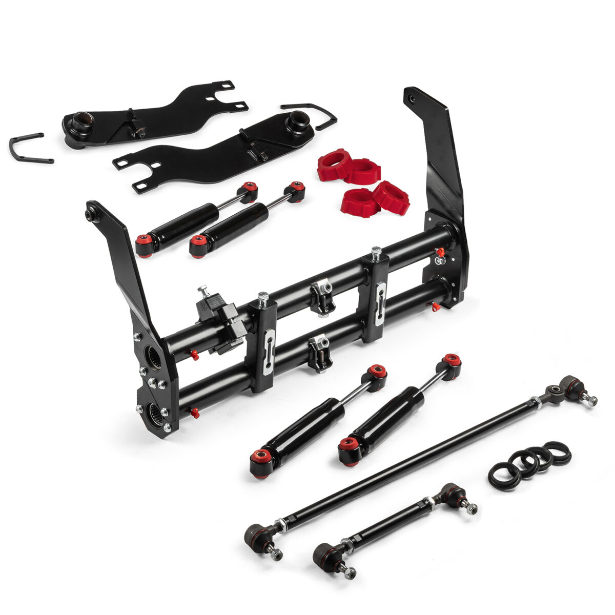 1950-65 Beetle / Ghia 4" Narrowed Link Pin Elite Complete Swing Axle Lowering Kit