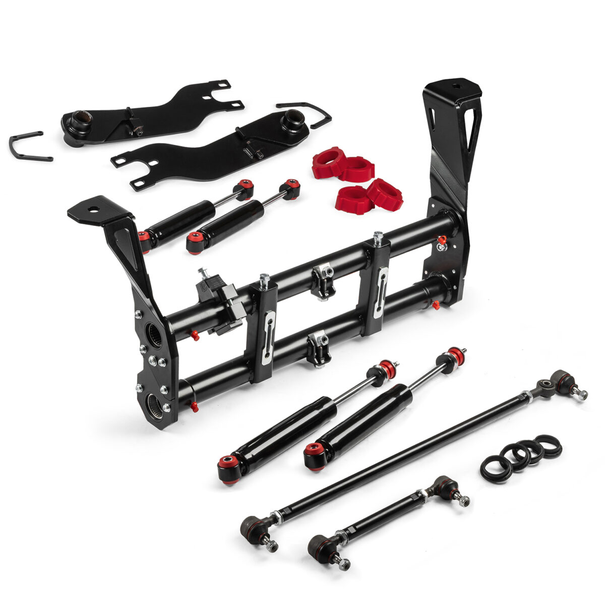 1966-79 Beetle / Ghia 4" Narrowed Ball Joint Elite Complete Swing Axle Lowering Kit