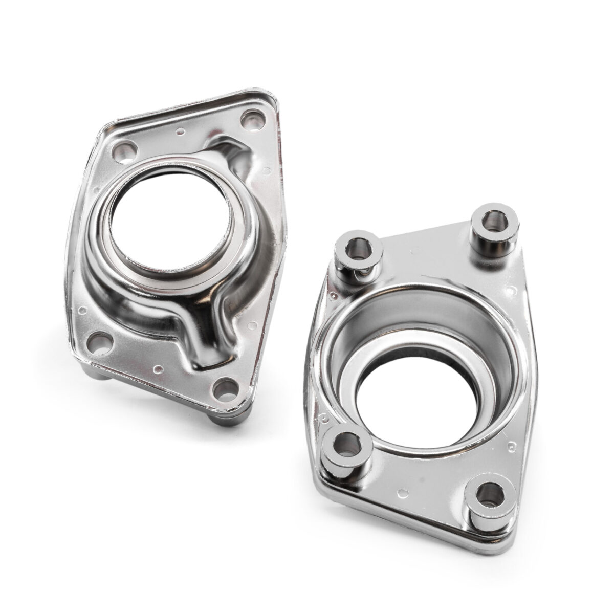 T1 Beetle / Ghia IRS Chrome Torsion Bar Covers, Pair