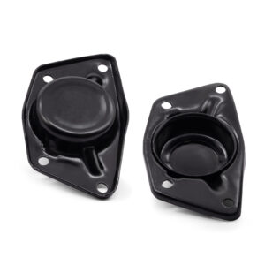 T2 (All Years) Black Spring Plate / Torsion Bar Covers, Pair