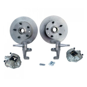 T1 1967-79 Beetle Ghia Ball Joint Front Premium Dropped Disk Brake Kit - 5x130PCD