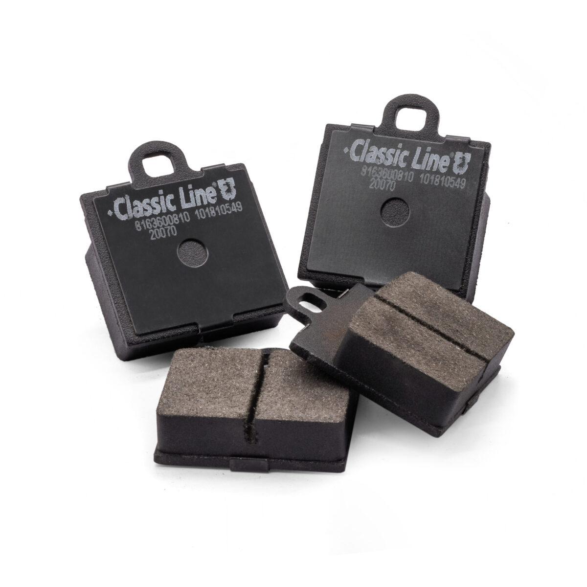 T1 1954-71 Beetle / Ghia Front Disk Brake Pad Set, 15mm, Left and Right