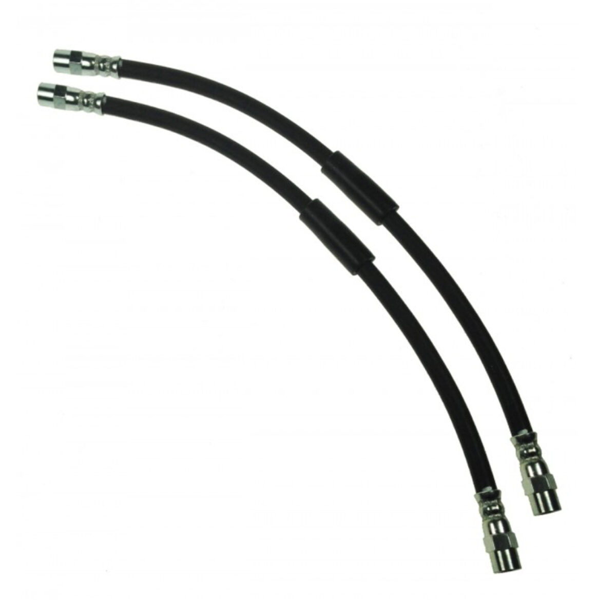 T2 1968-70 Bay Window Front Brake Hose Pipe Line Disk 460mm Each