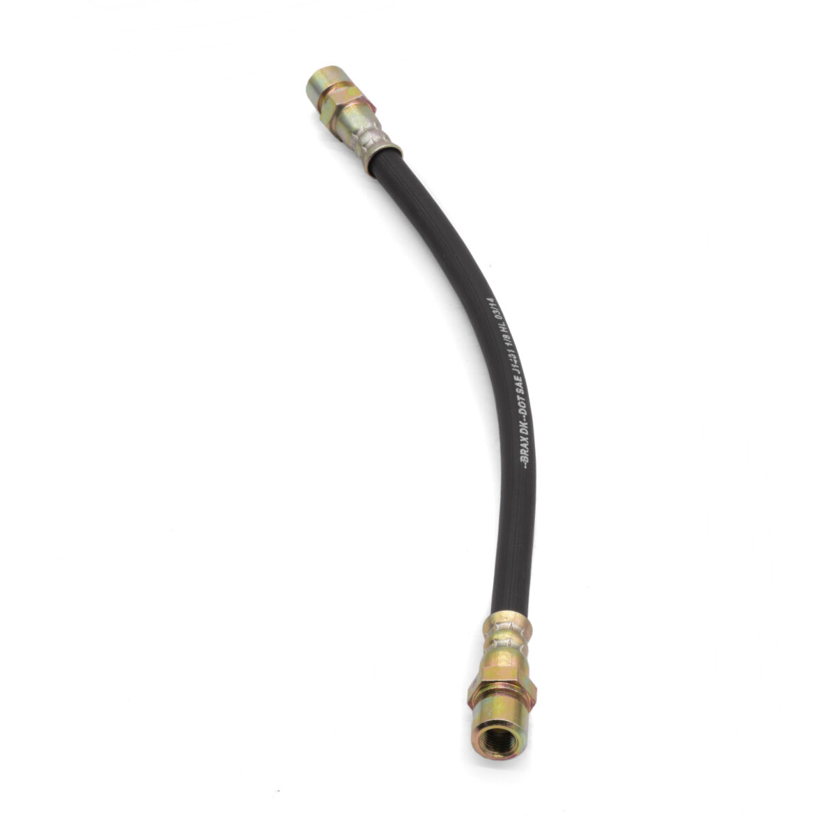 T1 1303 1973-79 Beetle Front Brake Hose Pipe Line, Disk, 320mm, Each