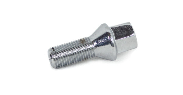 M12x1.5 Chrome Tapered Wheel Bolts 20mm