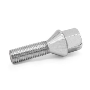 M12x1.5 Chrome Tapered Wheel Bolts 30mm