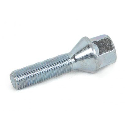 M12x1.5 Chrome Tapered Wheel Bolts 40mm