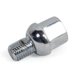 M12x1.5 Chrome Radiused (Short 14mm) Wheel Bolts