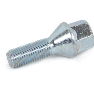 M12x1.5 Chrome Tapered Wheel Bolts 27mm