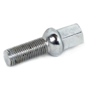 M12x1.5 Chrome Radiused Wheel Bolts 27mm