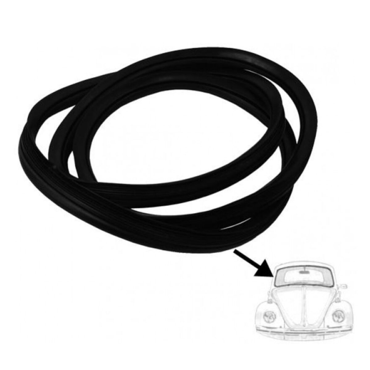 Windscreen Seal for T1 Beetle 57-64