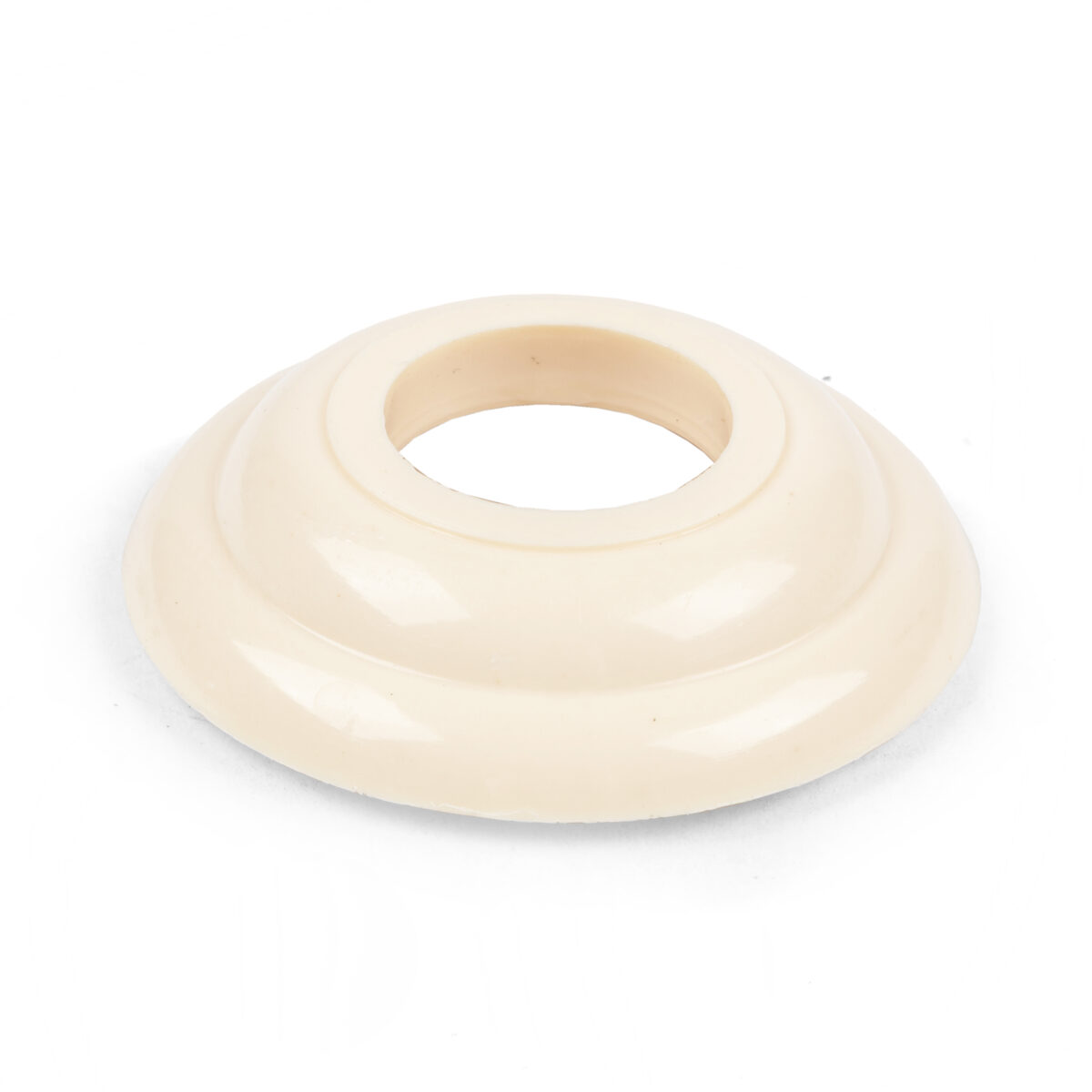 Escutcheon, Window Winder / Door Handle, Ivory Cap