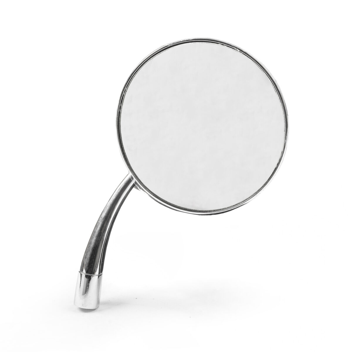 1952-67 Beetle OE Wing Round Mirror w/ Curved Arm Chrome, Right