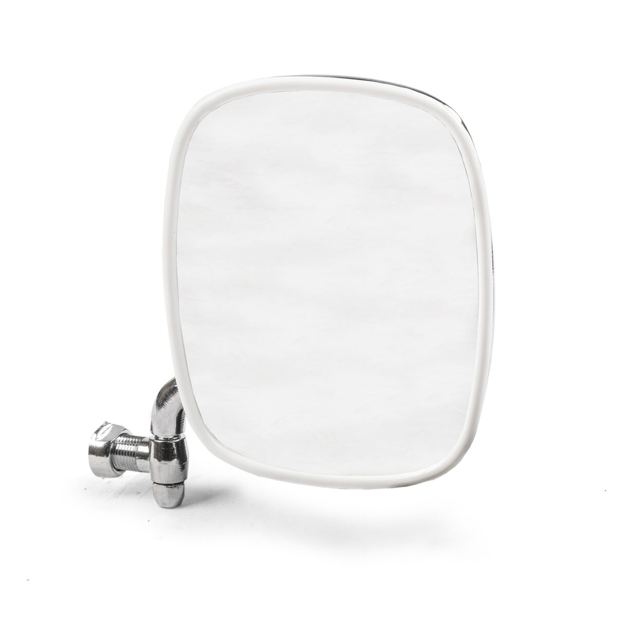 1967-79 Bay Window Chrome Right Wing Mirror, White Beading
