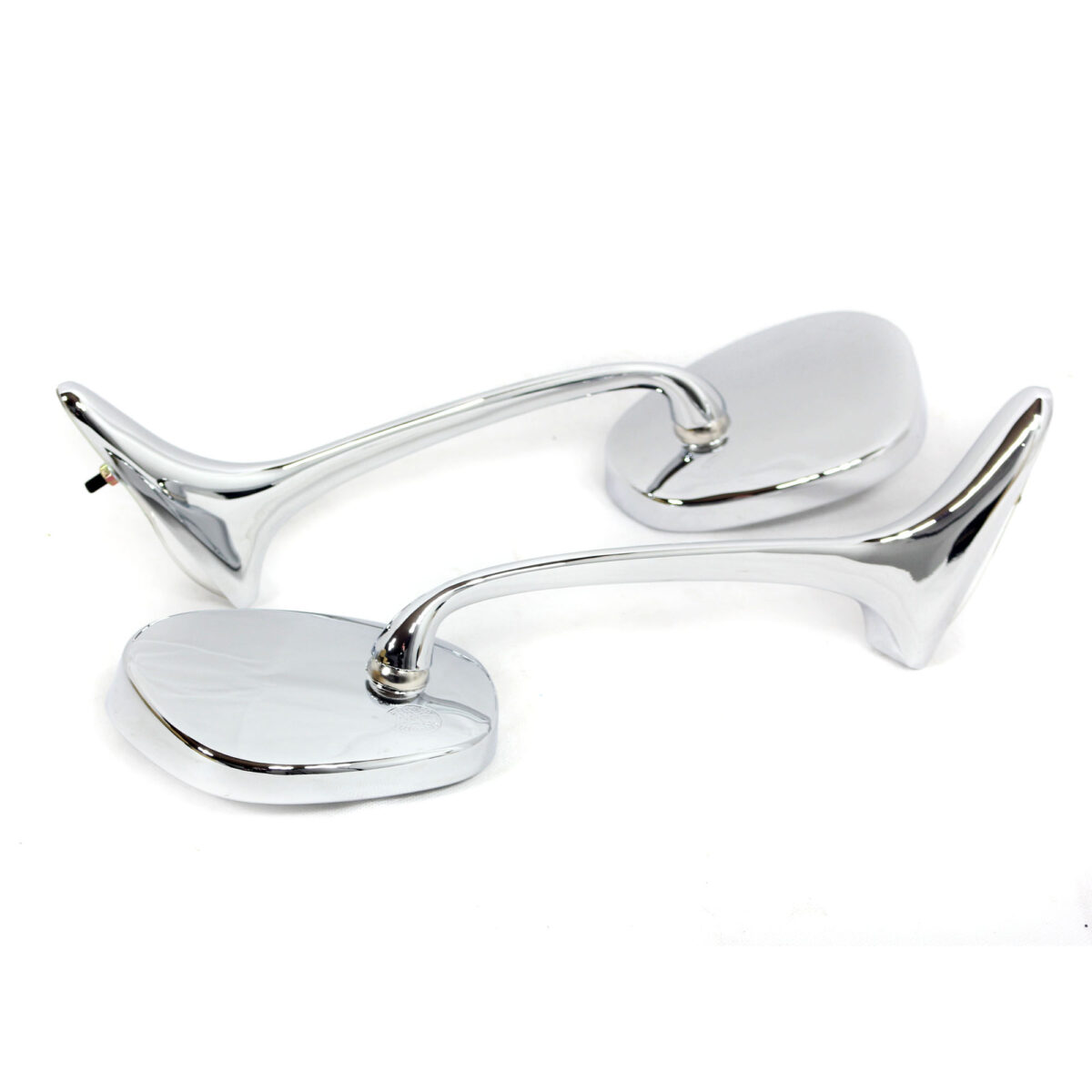 T1 Hooded Albert Swan Neck Mirrors Pair