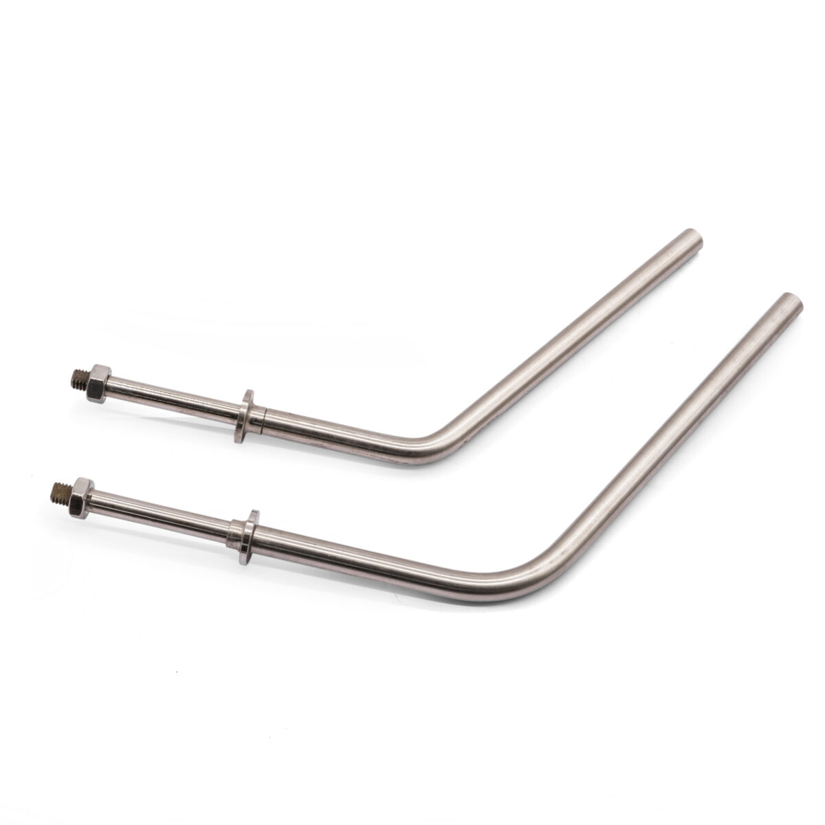 T2 -67 Split Screen Stainless Mirror Arms OG style, Std 8mm Stem, Pair