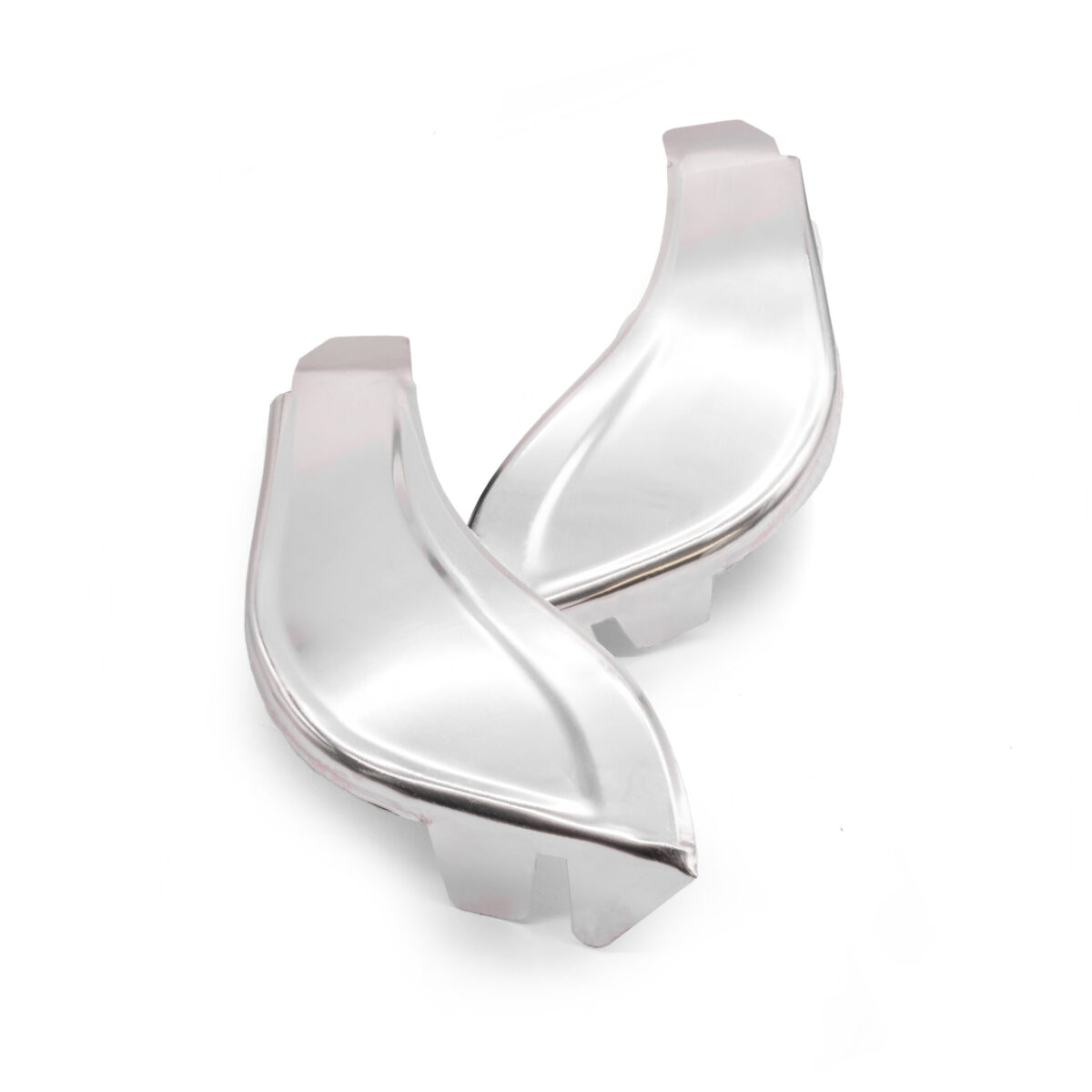 T1 Beetle Rear Wing Fender Stone Guards, Stainless, Pair