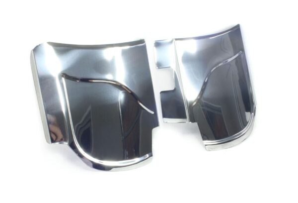 T1 Beetle Front Wing Fender Stone Guards, Stainless, Pair