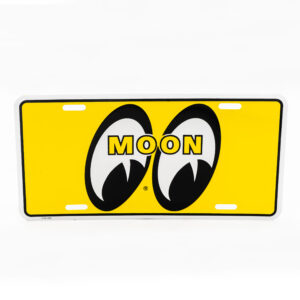 Yellow Eyes Mooneyes Show Plate License Plate