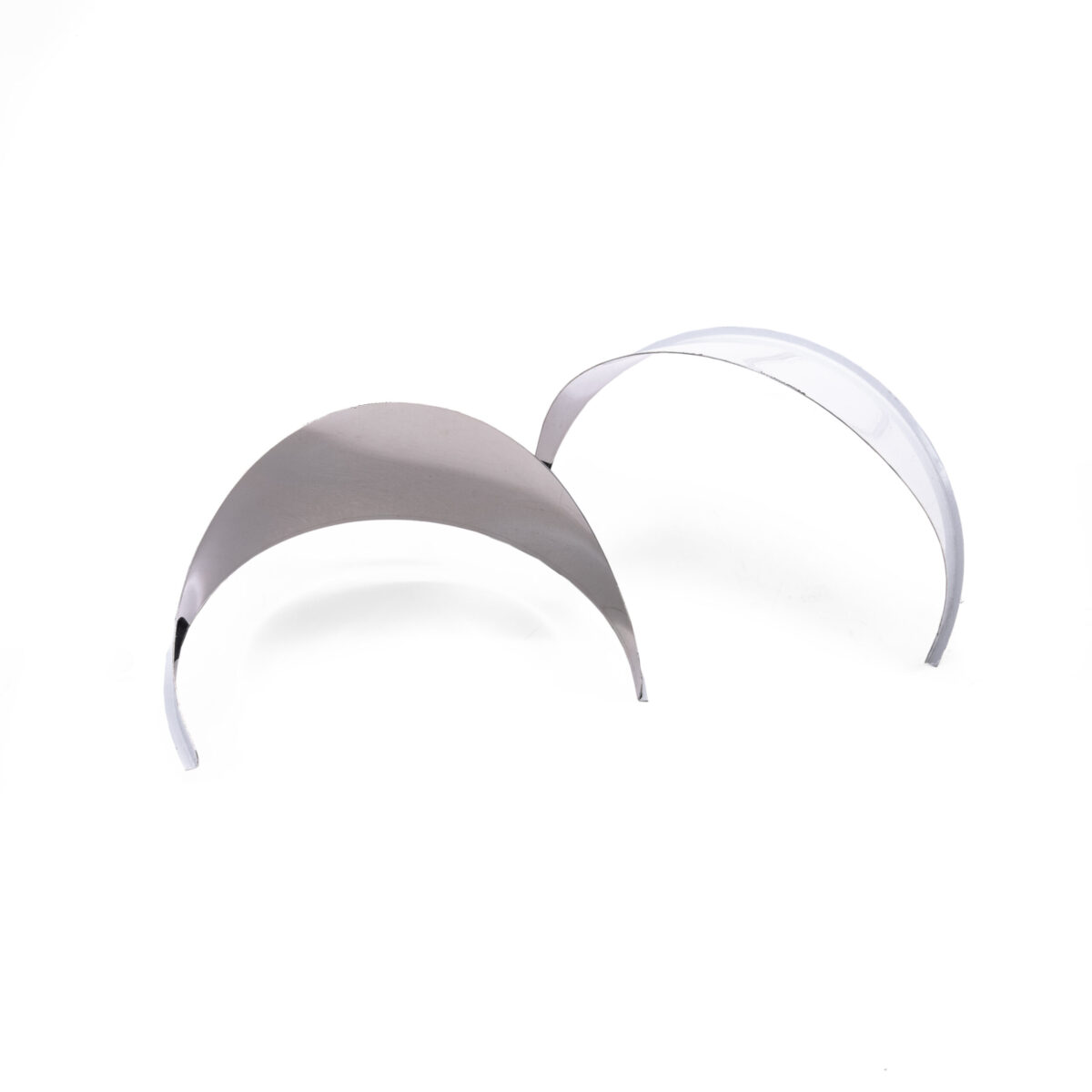 7" Headlamp Visor Round Edges Pr